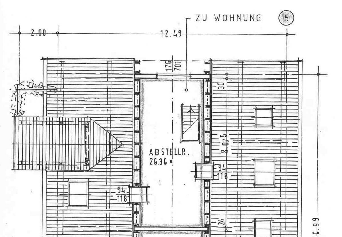 Wohnung zweite Ebene_Grundriss
