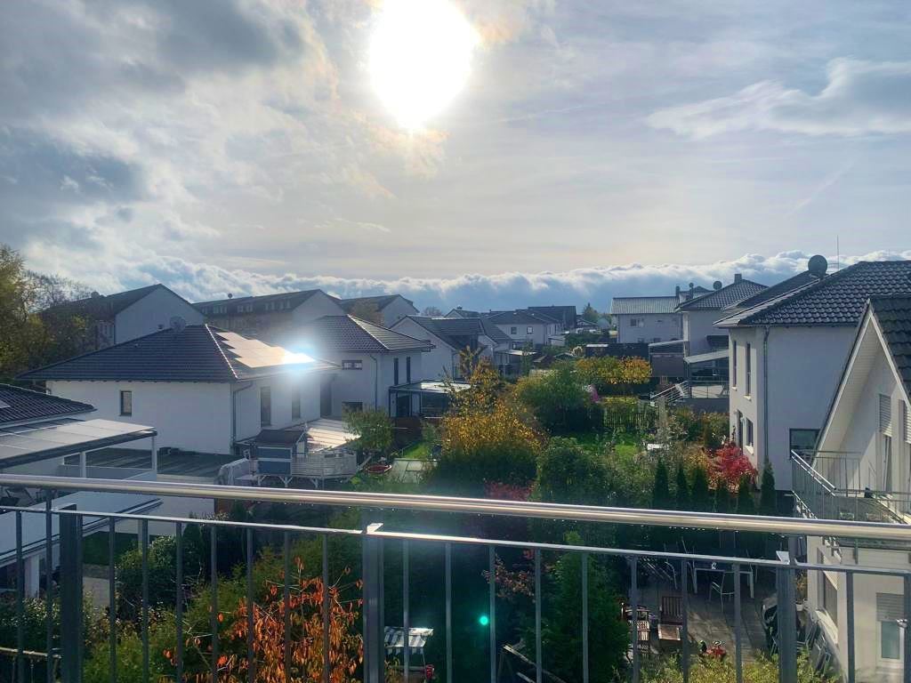 Ausblick Balkon
