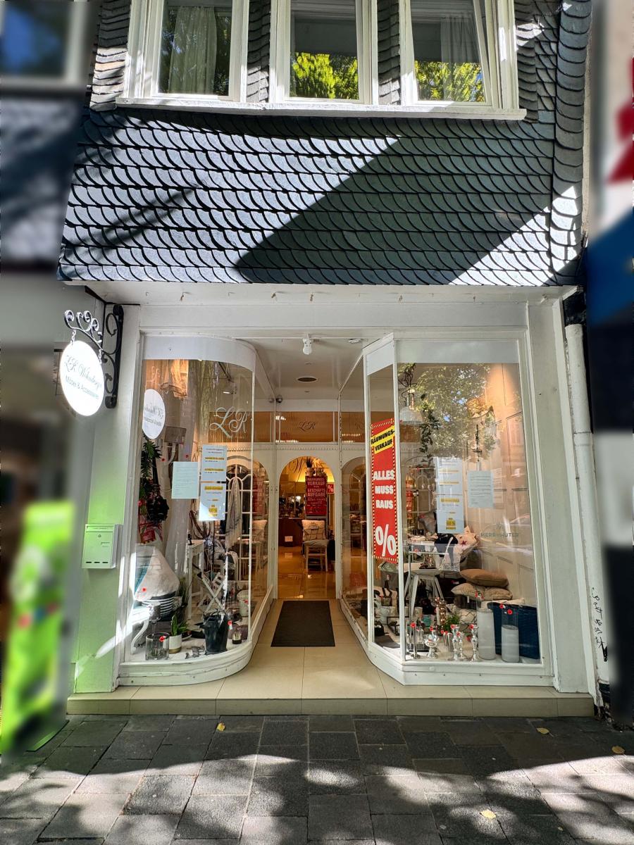 Vorderhaus Ladenansicht 